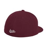Mississippi State Adidas Flatbill Baseball Fitted Hat